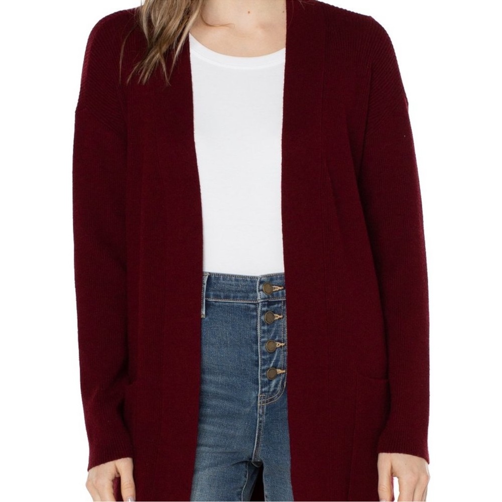 Liverpool Deep Red Women's Cardigan